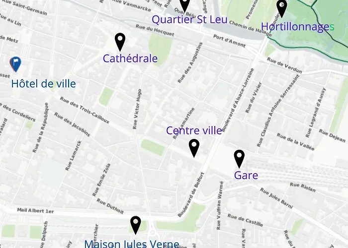 Archer, Plein Centre, Quartier Historique Appartement Amiens