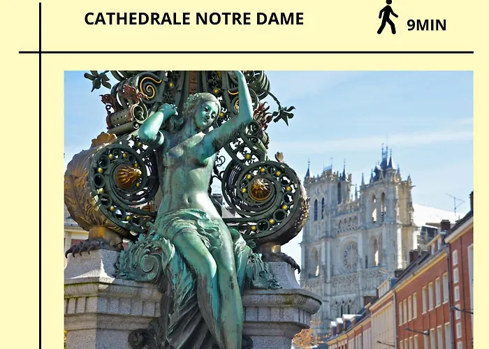 Appartement Archer, Plein Centre, Quartier Historique Amiens